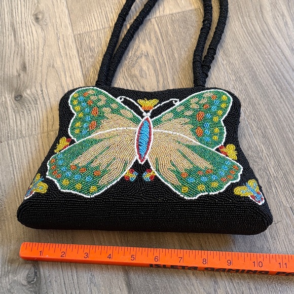 Y2K Beaded Butterfly Handbag - Picture 4 of 15